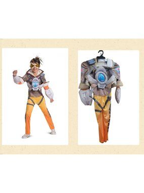 Overwatch Tracer Deluxe Child Halloween Costume Medium